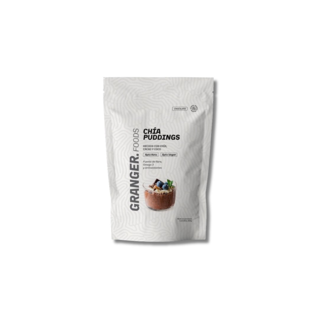Chia Puddings Doy Pack 280 grs GRANGER 1 Chia Puddings Doy Pack 280 grs GRANGER