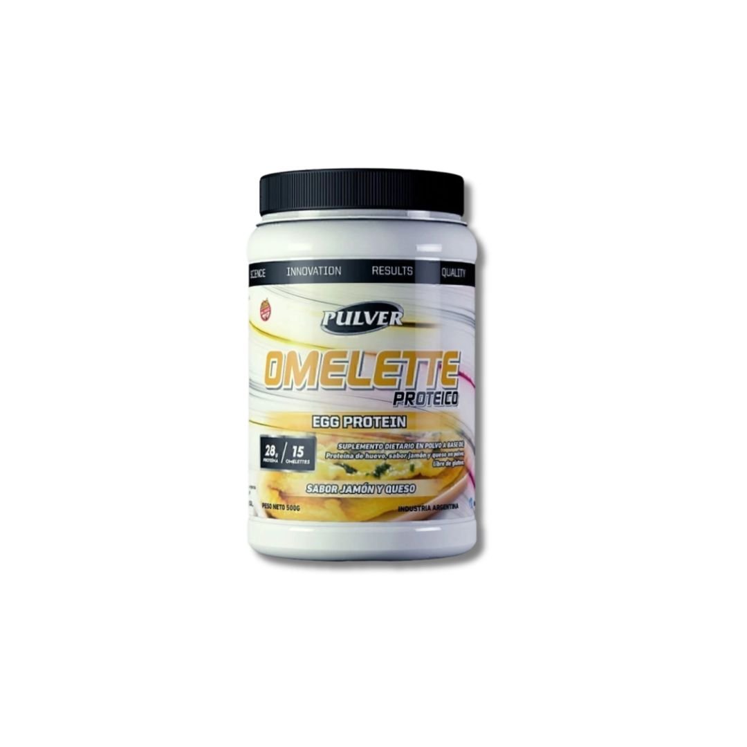 Omelette Proteico Pote 500 grs PULVER 1 Omelette Proteico Pote 500 grs PULVER