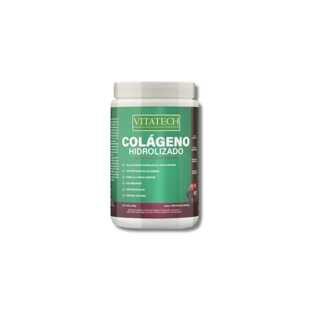 Colageno Hidrolizado Pote 360 grs VITATECH 1 Colageno Hidrolizado Pote 360 grs VITATECH