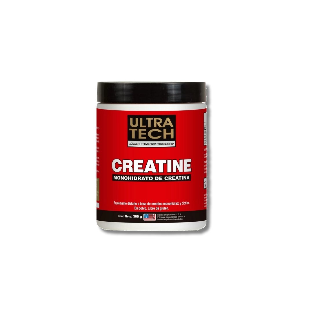 Creatina Monohidrato Pote 300 grs ULTRATECH 1 Creatina Monohidrato Pote 300 grs ULTRATECH