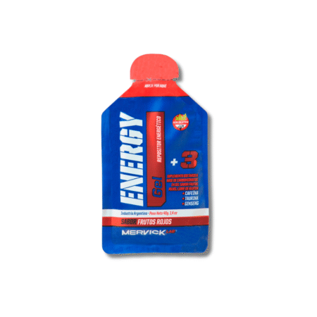 Energy Gel Con Cafeina MERVICK - Frutos Rojos