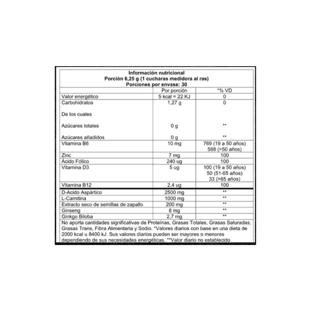 Testo Booster Powder Pote 187 grs ULTRATECH 2 Testo Booster Powder Pote 187 grs ULTRATECH - Image 2