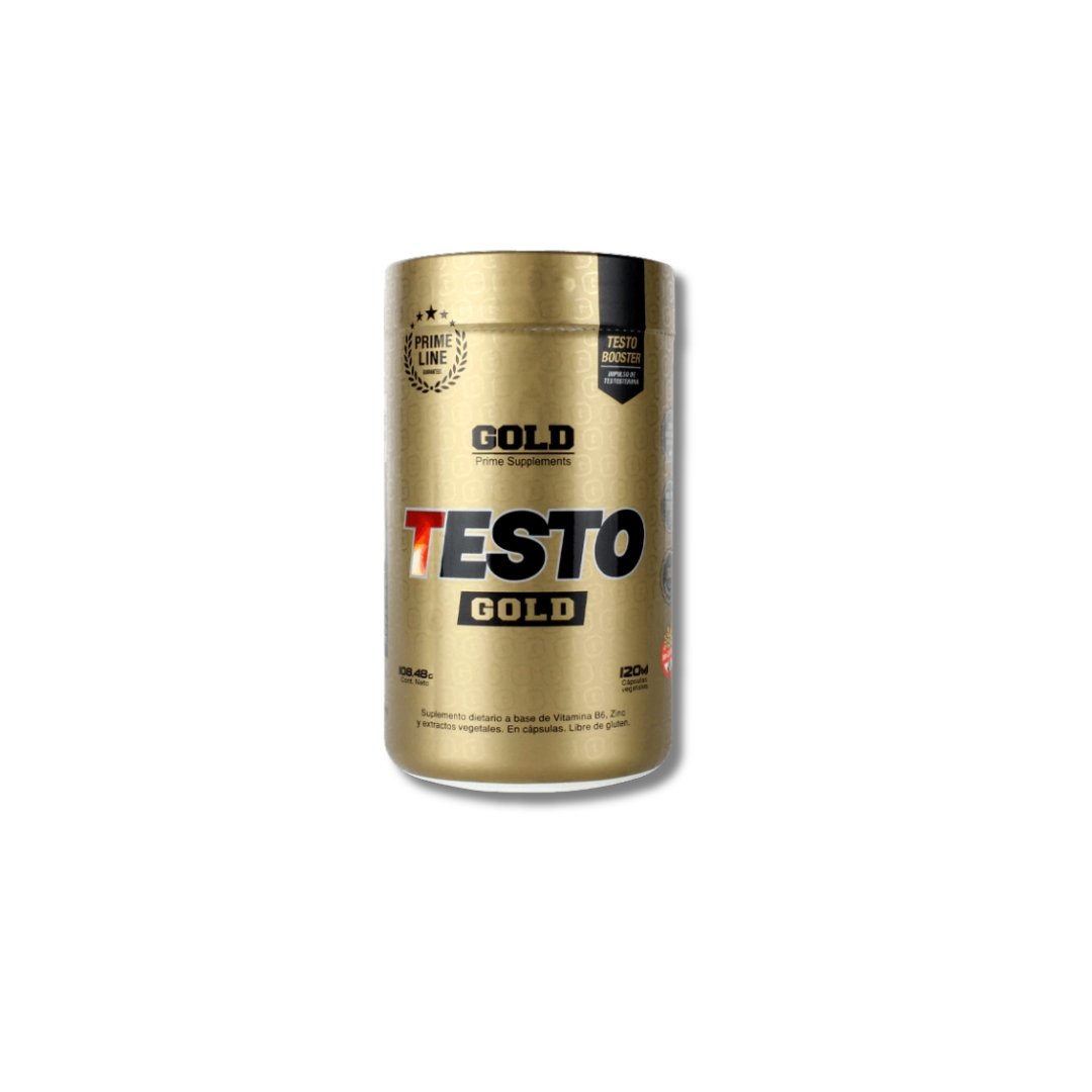 Testo Gold Pote 120 capsulas GOLD NUTRITION 1 Testo Gold Pote 120 capsulas GOLD NUTRITION