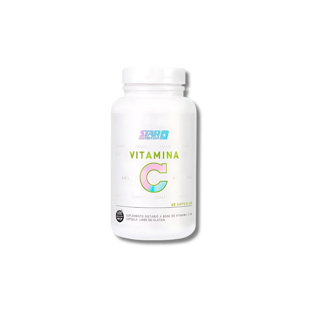 Vitamina C Pote 60 capsulas STAR NUTRITION 1 Vitamina C Pote 60 capsulas STAR NUTRITION