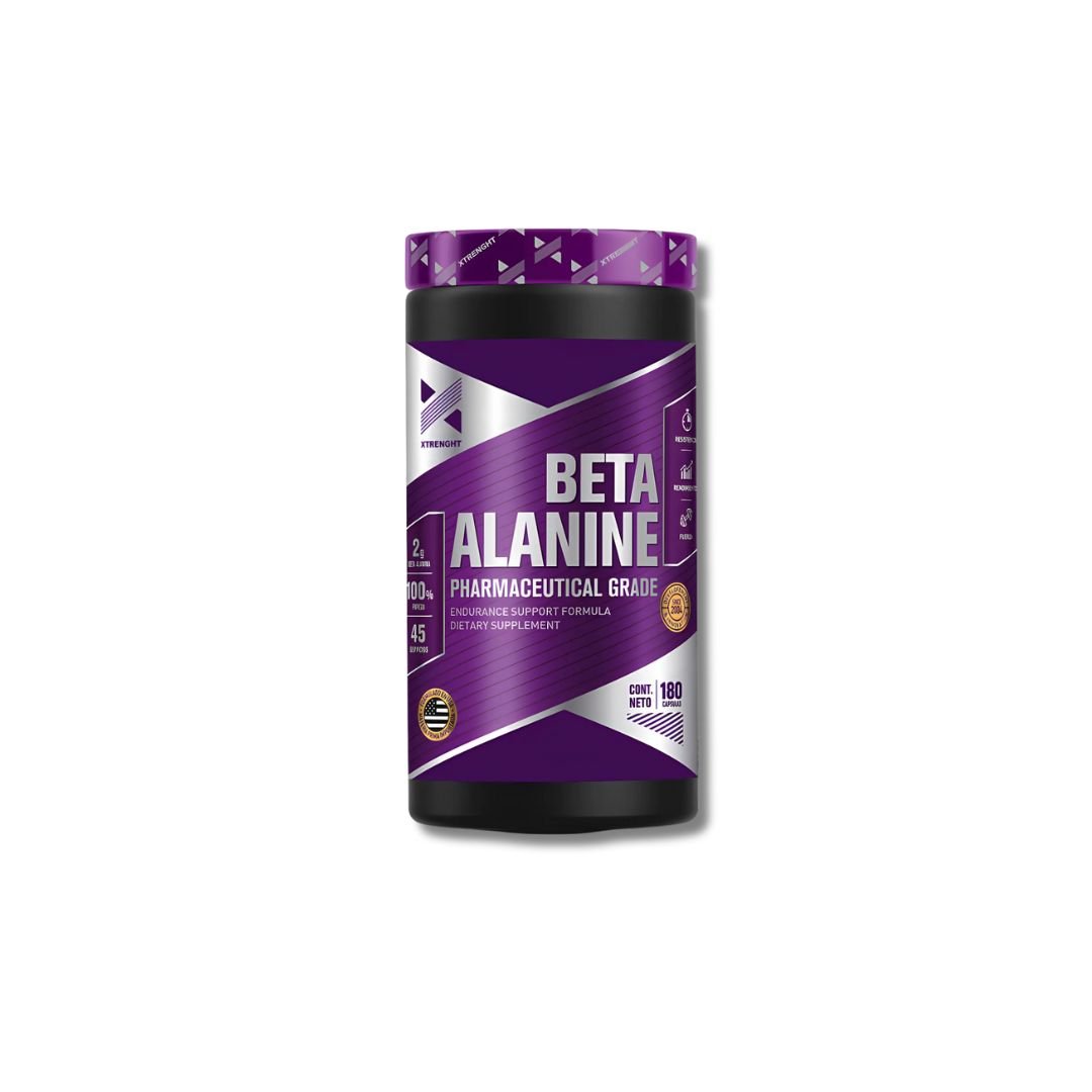 Beta Alanina Pote 180 capsulas XTRENGHT 1 Beta Alanina Pote 180 capsulas XTRENGHT