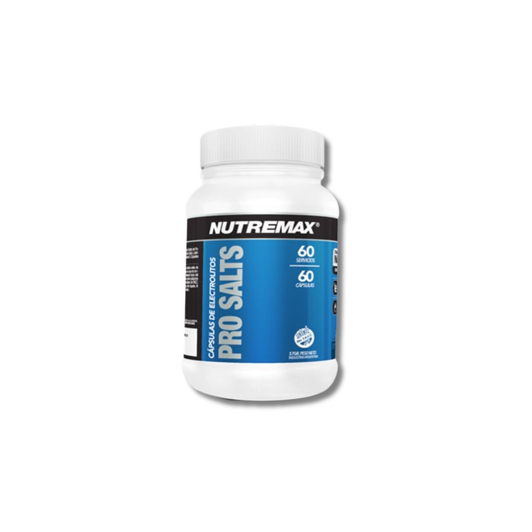 Pro Salts Pote 60 capsulas NUTREMAX 1 Pro Salts Pote 60 capsulas NUTREMAX