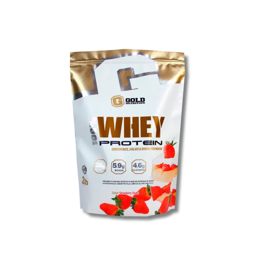 Proteina 100% Whey Protein Doy Pack 907 grs GOLD NUTRITION 1 Proteina 100% Whey Protein Doy Pack 907 grs GOLD NUTRITION