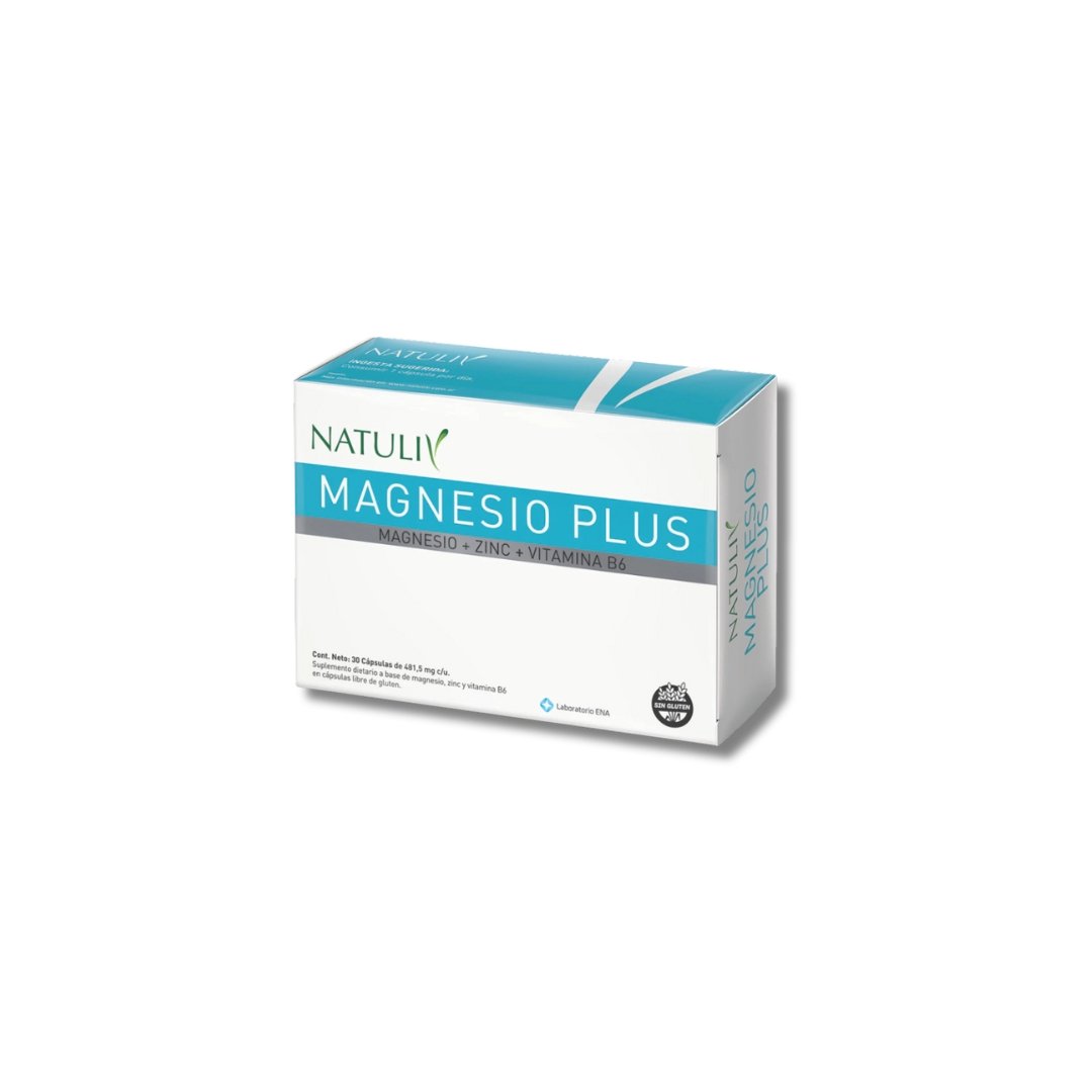 Magnesio Caja 30 capsulas NATULIV 1 Magnesio Caja 30 capsulas NATULIV