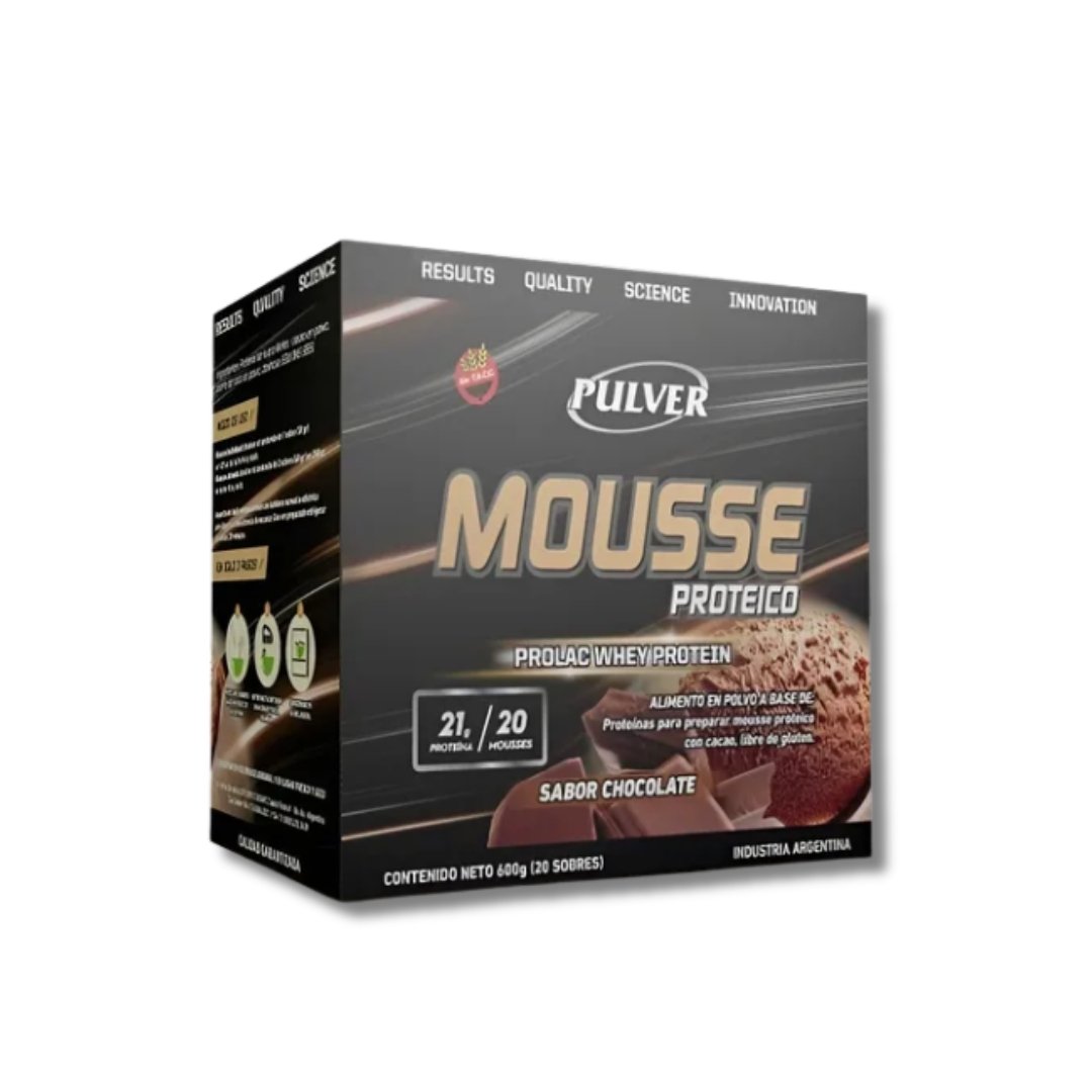 Mousse Proteico en Sobre 30 grs PULVER 1 Mousse Proteico en Sobre 30 grs PULVER
