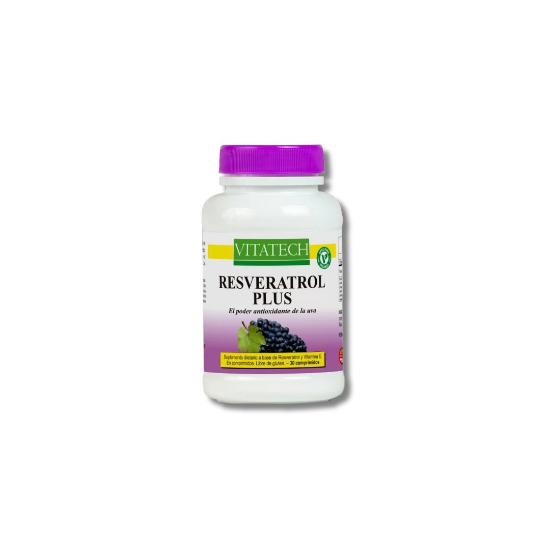 Antioxidante Resveratrol Plus Pote 30 Capsulas VITATECH 1 Antioxidante Resveratrol Plus Pote 30 Capsulas VITATECH