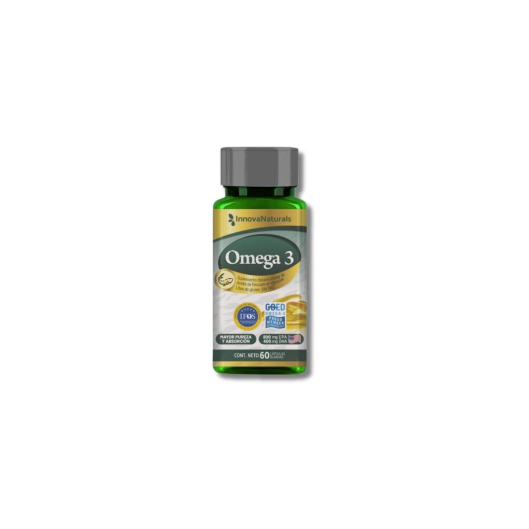 Omega3 Pote 60 capsulas INNOVA NATURALS 1 Omega3 Pote 60 capsulas INNOVA NATURALS