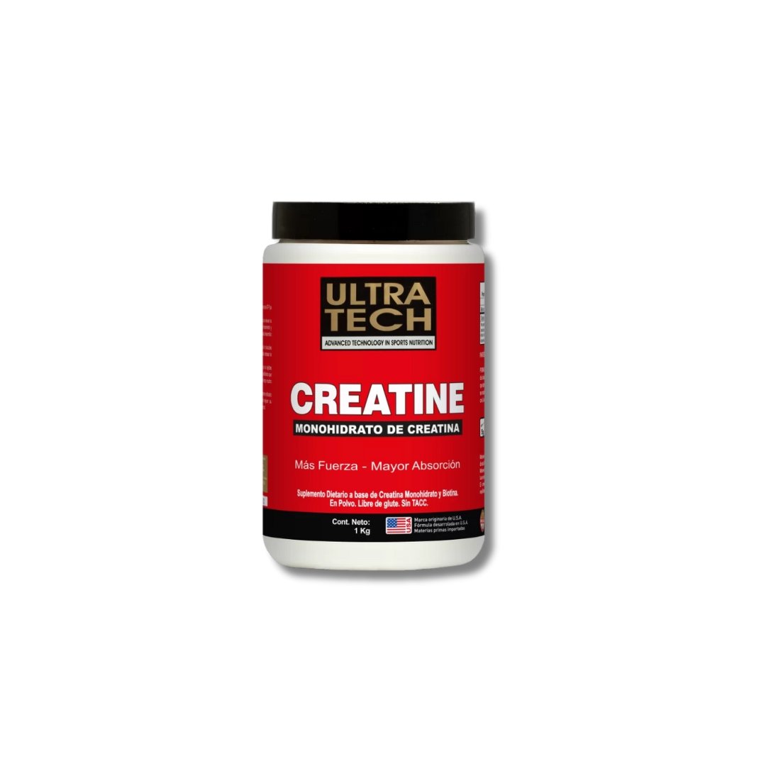 Creatina Monohidrato Pote 1 Kg ULTRATECH 1 Creatina Monohidrato Pote 1 Kg ULTRATECH