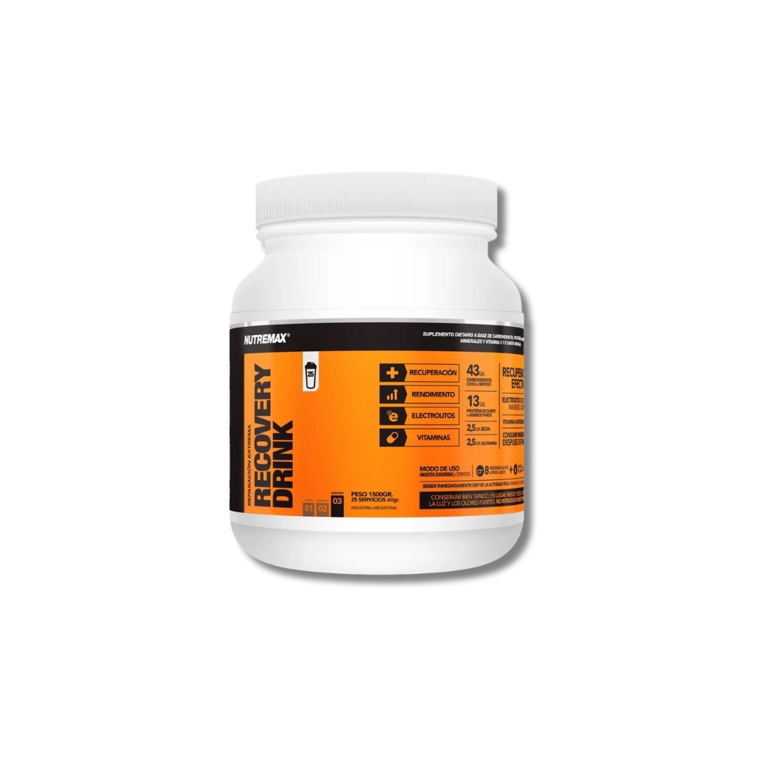 Recovery Drink Pote 1500 grs NUTREMAX 1 Recovery Drink Pote 1500 grs NUTREMAX