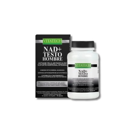 Antioxidante Nad+ Testo Caja 60 capsulas VITATECH