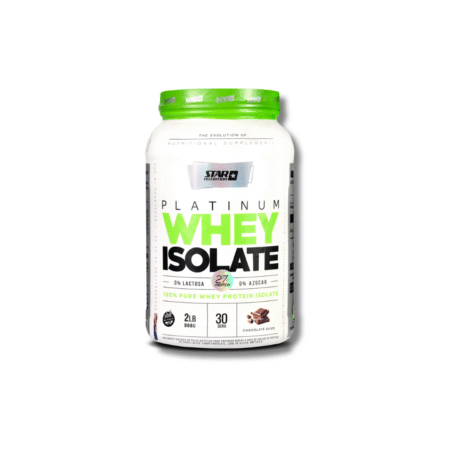 Proteína Platinum Whey ISOLATE Pote 907 grs STAR NUTRITION